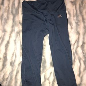 Cropped adidas workout leggings